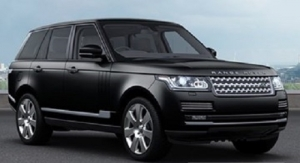 London Range Rover Autobiography luxury SUV front view